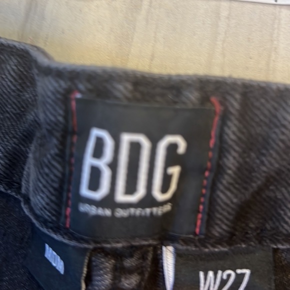 BDG Black Mom Jeans Size 27 - Picture 4 of 4